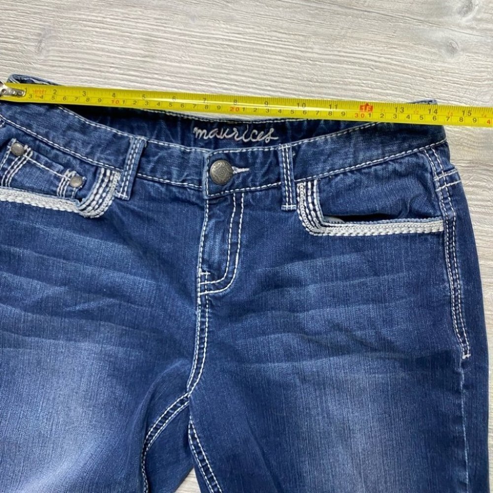 Maurices Curvy Denim Capris - Picture 7 of 8